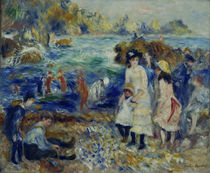 Renoir / Enfants au bord de la mer /1883 by klassik art