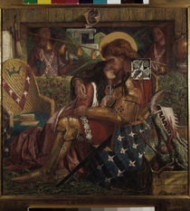 Dante G. Rossetti / Hl. Georg & Sabra/1857 von klassik art