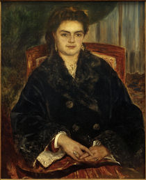 A.Renoir,  Madame Edouard Bernier von klassik art