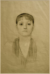 G.Klimt, Brustbild eines Mädchens von klassik art