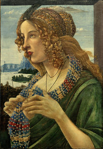 S.Botticelli, Allegorisches Frauenbildnis von klassik art