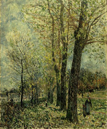 A.Sisley, "Landscape near Moret" / painting by klassik art