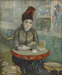 Vincent van Gogh, In the café: Agostina Segatori in Le tambourin by klassik art