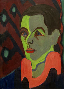 Ernst Ludwig Kirchner, Self-portrait by klassik art