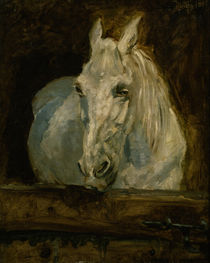 Toulouse-Lautrec / White Horse / 1881 by klassik art