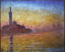 C.Monet, Dusk in Venice, 1908 by klassik art