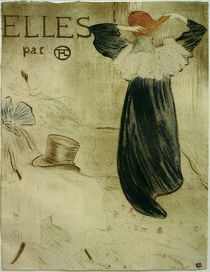 H. de Toulouse-Lautrec, Elles, Titelblatt von klassik art