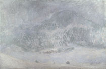 Monet / Mt Kolsaas in Snowstorm / 1895 by klassik art