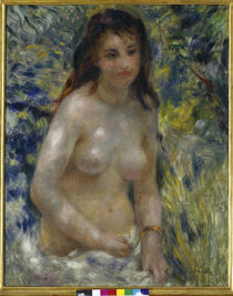 Renoir / Torse de femme au soleil/um 1876 von klassik art