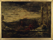 G.Moreau, Mount Calvary / Painting by klassik art