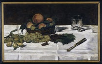 Manet / Still-life: fruit on a table/1864 by klassik art