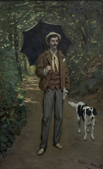 C.Monet, Victor Jacquemont m. Sonnenschirm von klassik art