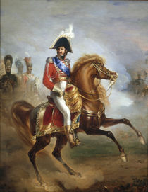 Joachim Murat / Reiterbildnis / J.P.Franque von klassik art