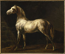 Th. Géricault, Der weiße Hengst von klassik art
