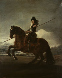 F. de Goya, Picador on Horseback / Paint. by klassik art