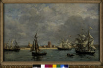 E.Boudin / Port of Camaret / 1872 by klassik art
