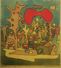 P.Klee, Rote Wolke von klassik art