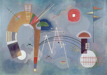 W.Kandinsky, Round And Pointed by klassik art