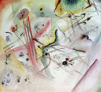 Kandinsky, Komposition mit roten und... von klassik art