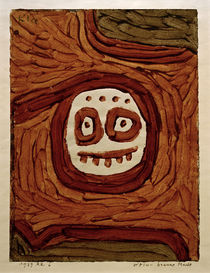 Paul Klee, Weiss-braune Maske, 1939 von klassik art