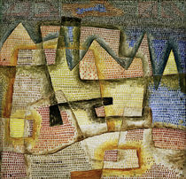 P.Klee, Felsige Küste von klassik art