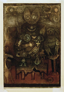Paul Klee, Zaubertheater, 1923 von klassik art