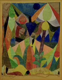 P.Klee, Mildtropische Landschaft von klassik art