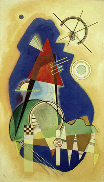 Wassily Kandinsky, Diskretes Blau von klassik art