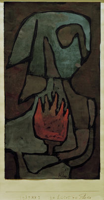 P.Klee, She Guards the Flame / 1939 by klassik art
