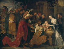 P.P. Rubens, Anbetung der Könige von klassik art