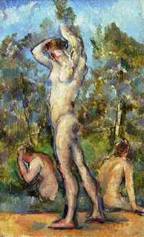 Cézanne, Das Bad von klassik art