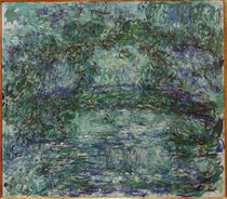 Claude Monet / Japanese Bridge / 1923 by klassik art