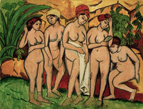 E.L.Kirchner / Women Bathing by klassik art