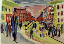 E.L.Kirchner / Street Scene by klassik art