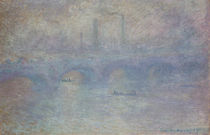 Monet / Waterloo Bridge, overcast Weath. by klassik art
