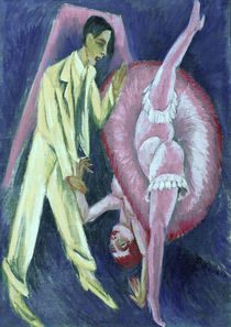 E.L.Kirchner / Dancing Couple / Ptg./1914 by klassik art