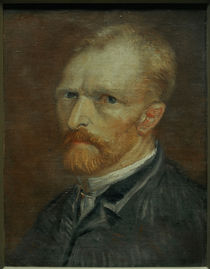 van Gogh, Selbstbildnis, um 1884/85 von klassik art