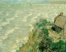 Monet / Flood in Pourville / 1882 by klassik art