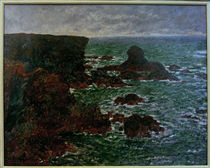 Monet / The lion rock / 1886 by klassik art
