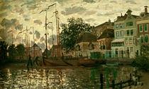 Monet / The dam i. Zaandam i. t. evening/1871 by klassik art