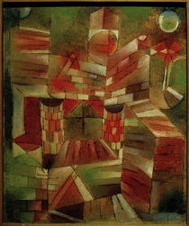 P. Klee, Architectur m. d. Fenster by klassik art