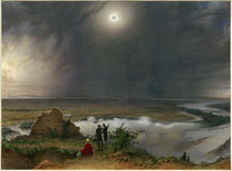 Sonnenfinsternis am 8. Juli 1842 / Aquarell von L. Russ by klassik art
