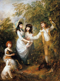 Thomas Gainsborough, Marsham-Kinder von klassik art