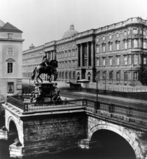 Berlin, Schloßplatz, Kurfürstenbrücke / Levy von klassik art