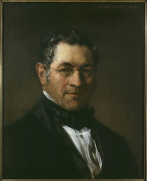 A.Menzel, Bildnis eines Herrn/ 1854 von klassik art
