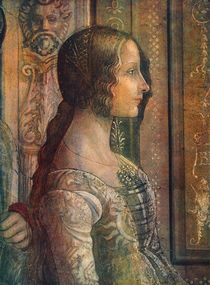 Ludovica Tornabuoni / Fresco / 1486–90 by klassik art