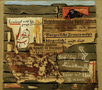 H.Zille, Plakatwand 1919 / Collage von klassik-art