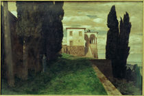 A.Böcklin / Ital. Villa in Spring/1875/80 by klassik art
