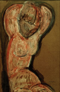 Amedeo Modigliani, Caryatid by klassik-art