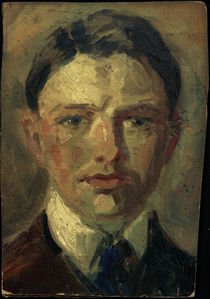 Macke / Self-portrait study / 1907 by klassik art